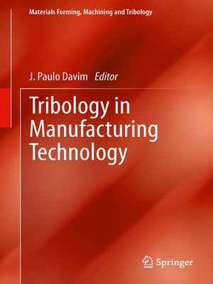 cover image of Tribology in Manufacturing Technology